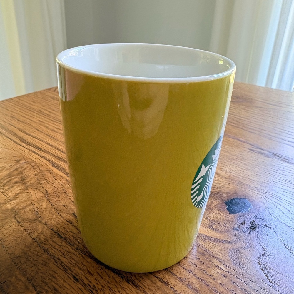 2021 Starbucks Lime Green Logo Mug- 10 ozs. - Picture 2 of 14